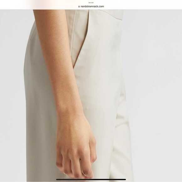 Lafayette 148 New York Irving Straight Leg Stretch Wool Pants - Picture 2 of 6